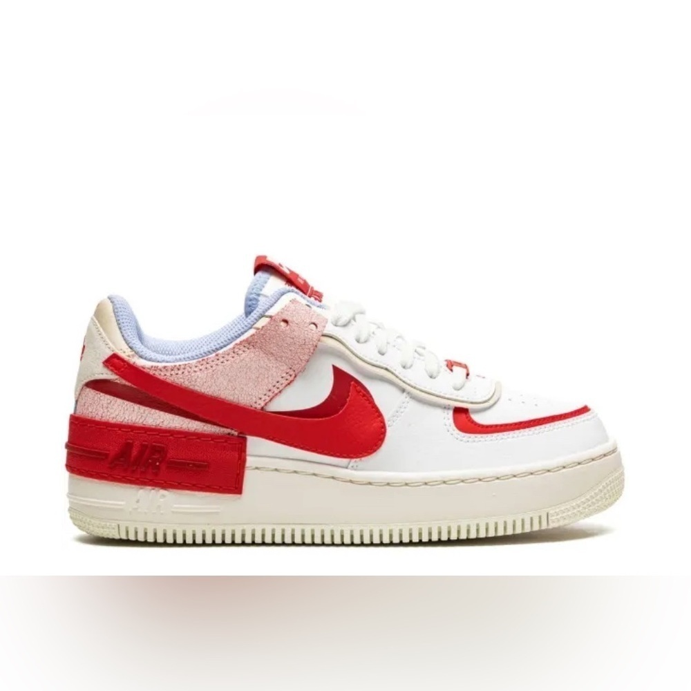 Nike
Air Force 1 Low Shadow "Red Cracked Leather" sneakers C10919-108 New